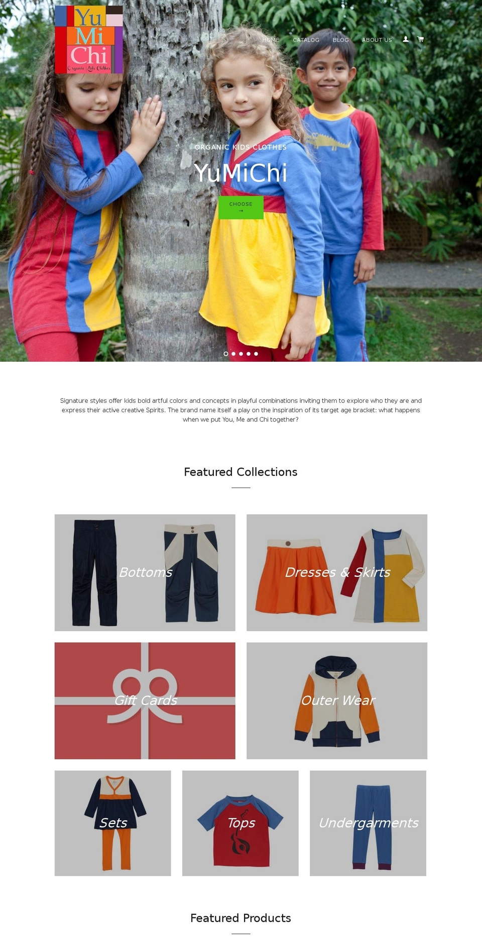 yumichi.us shopify website screenshot