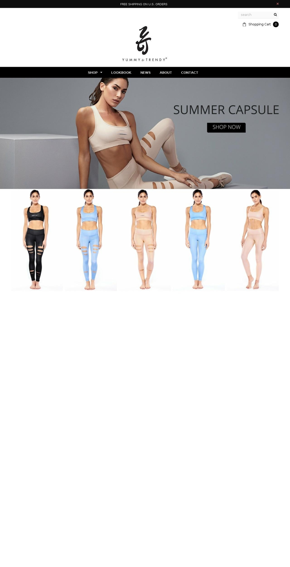 yummyandtrendy.com shopify website screenshot