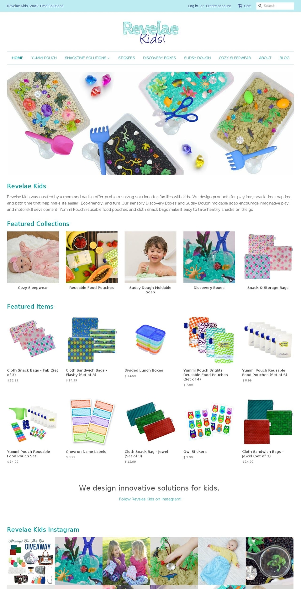 yummypouch.com — Shopify storefront screenshot