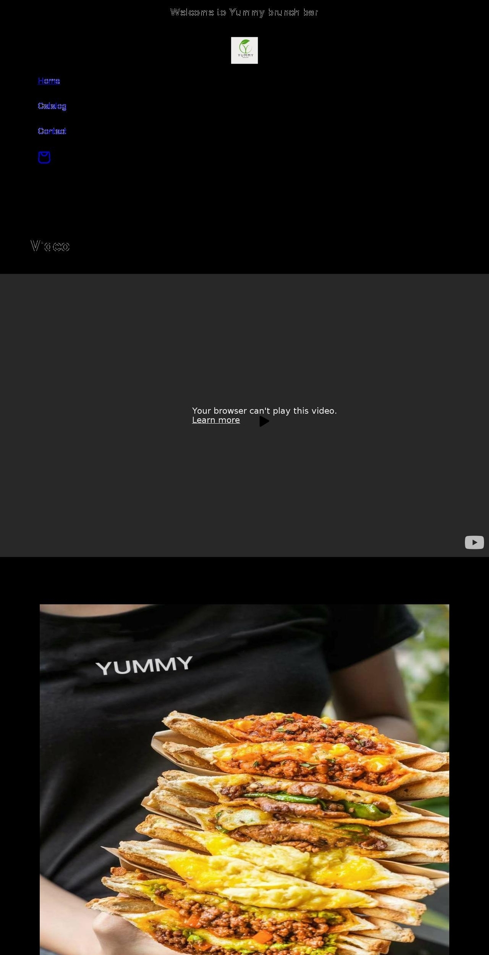 yummysas.com shopify website screenshot