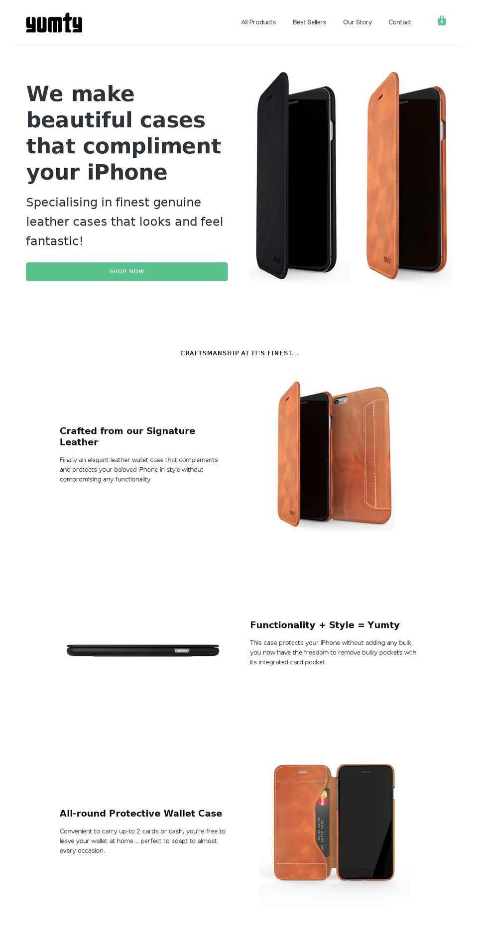 yumty.com shopify website screenshot