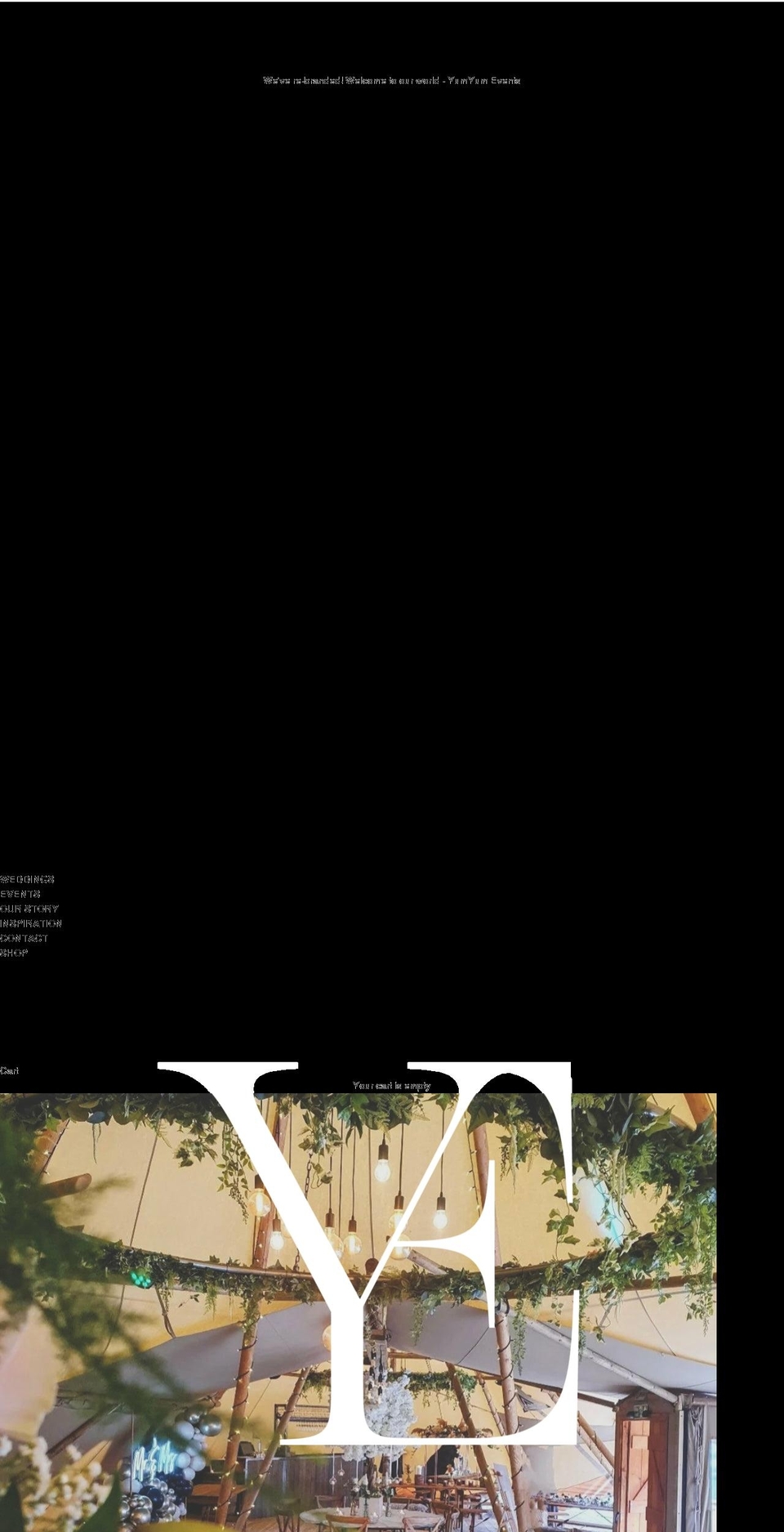 yumyumcreations.com shopify website screenshot