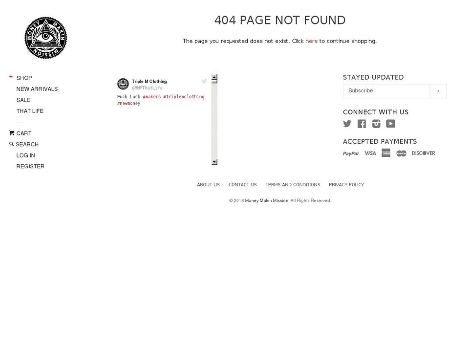 yung-kingz.com — Shopify storefront screenshot
