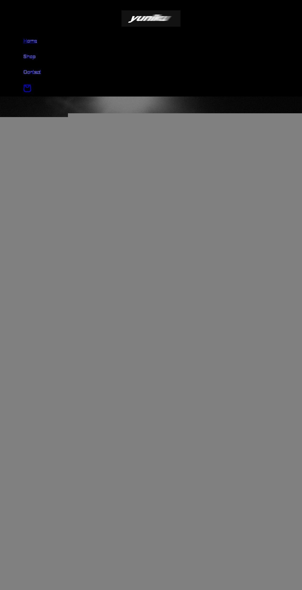 yunikustudios.com shopify website screenshot