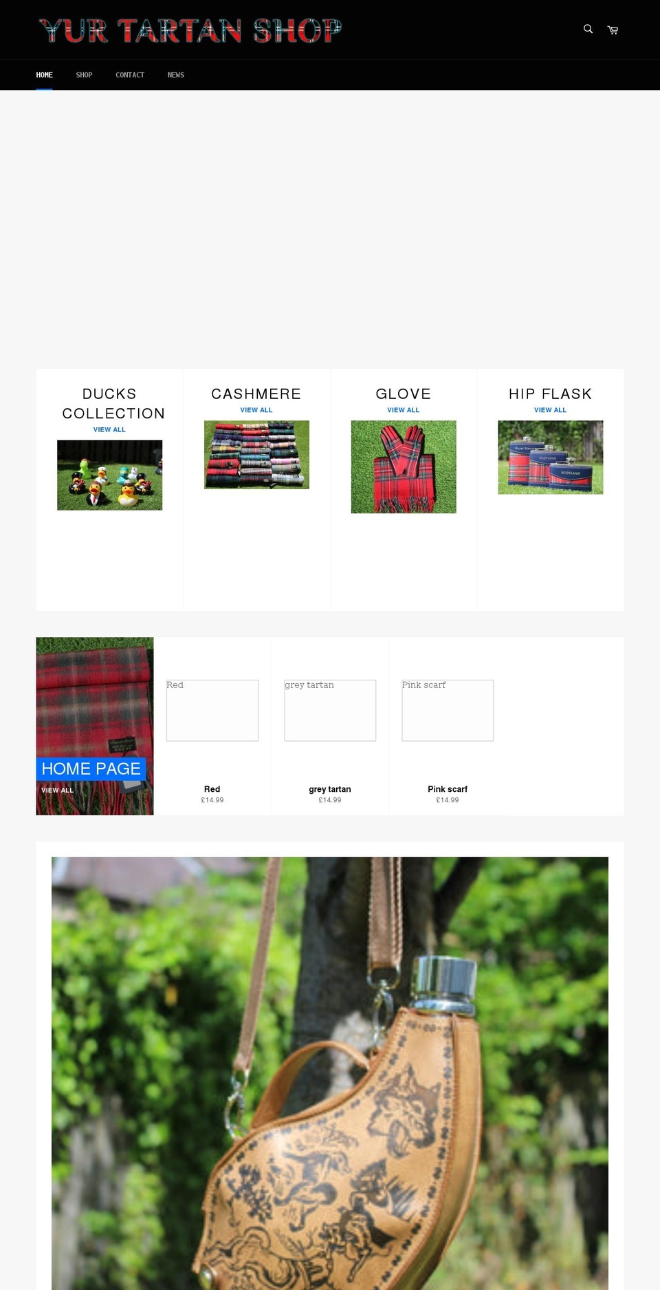 yurtartan.com shopify website screenshot