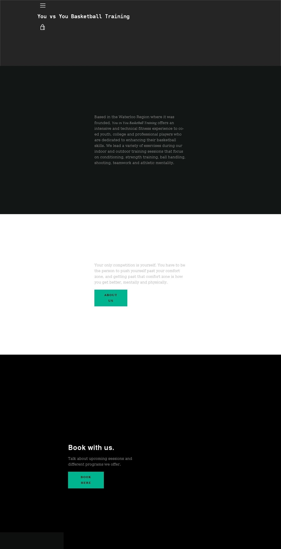 yvybasketball.com shopify website screenshot
