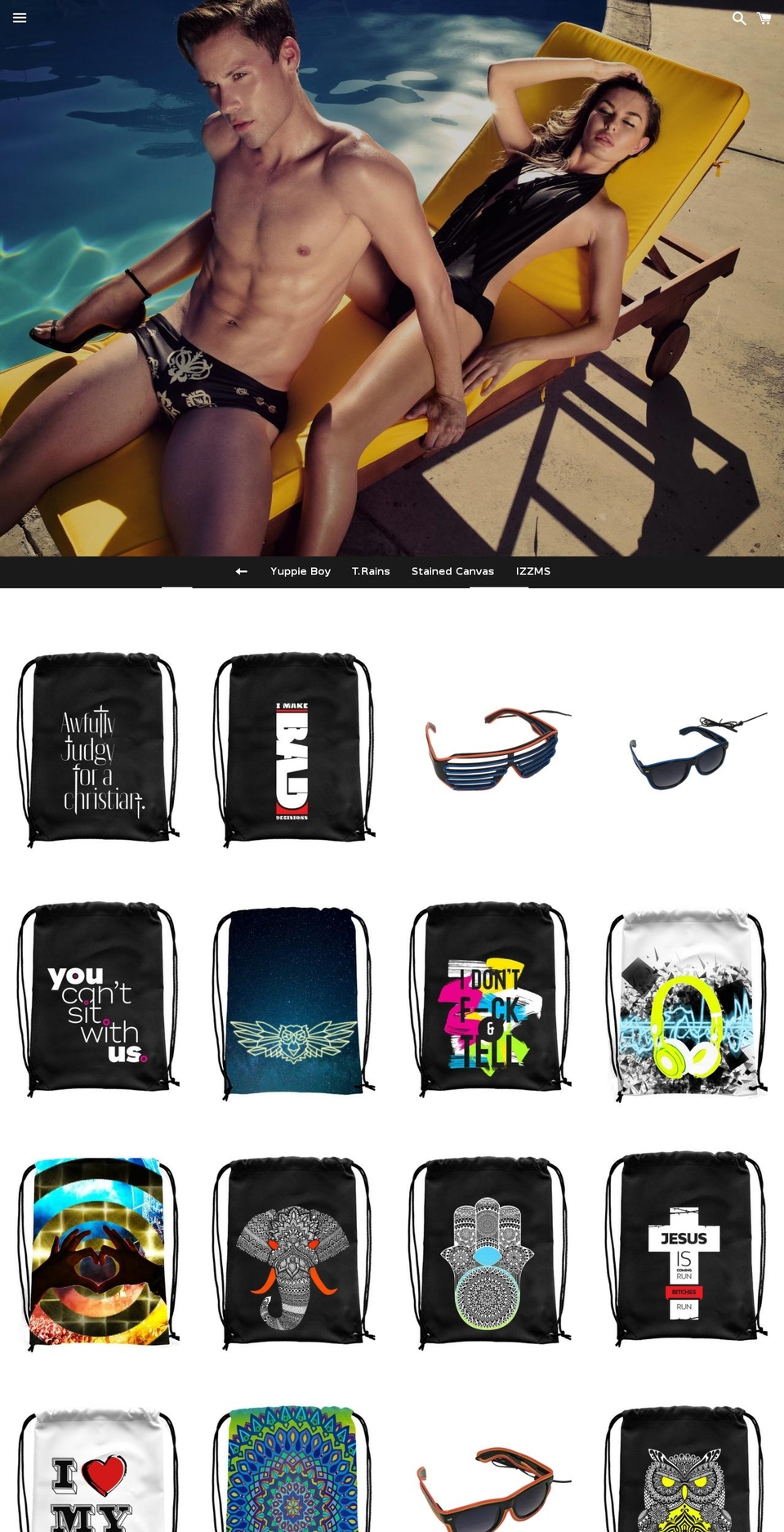 ywearit.com shopify website screenshot