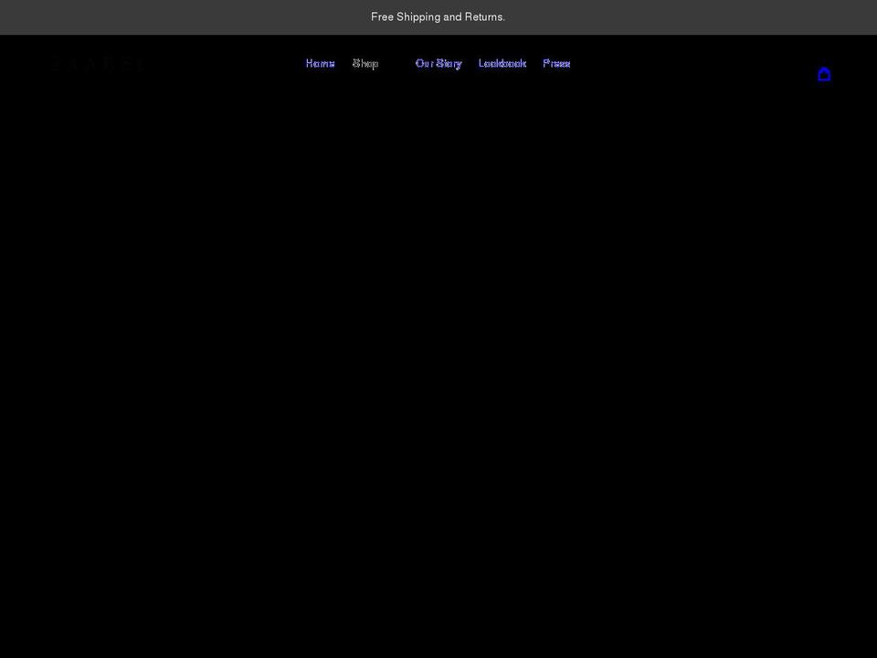 zaabel.com shopify website screenshot