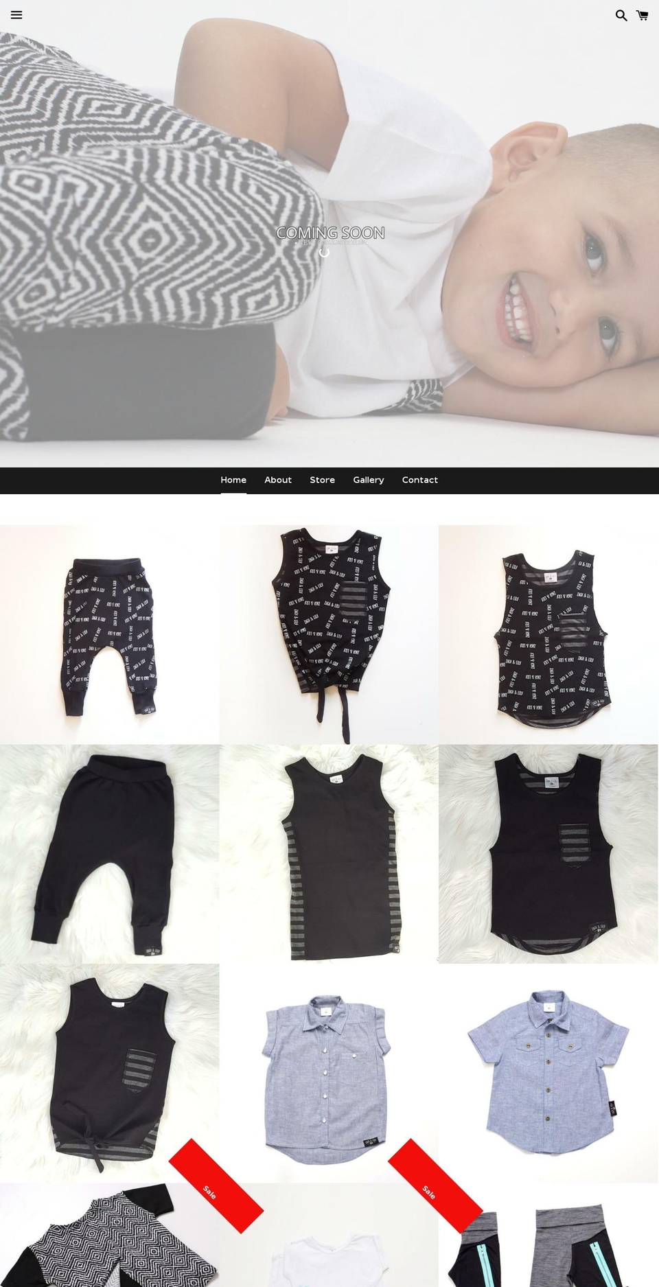 zachlily.com — Shopify storefront screenshot