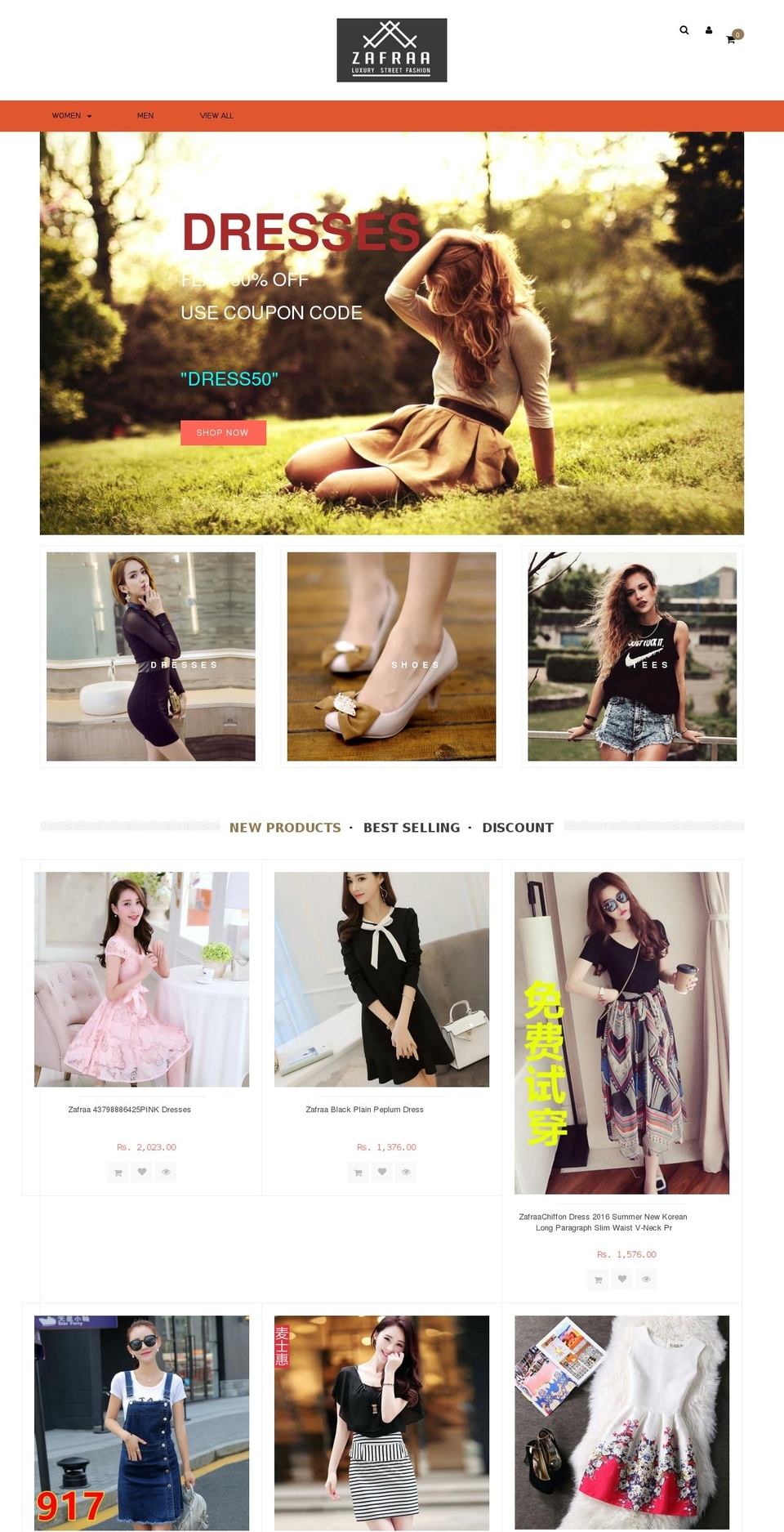 zafraa.com shopify website screenshot