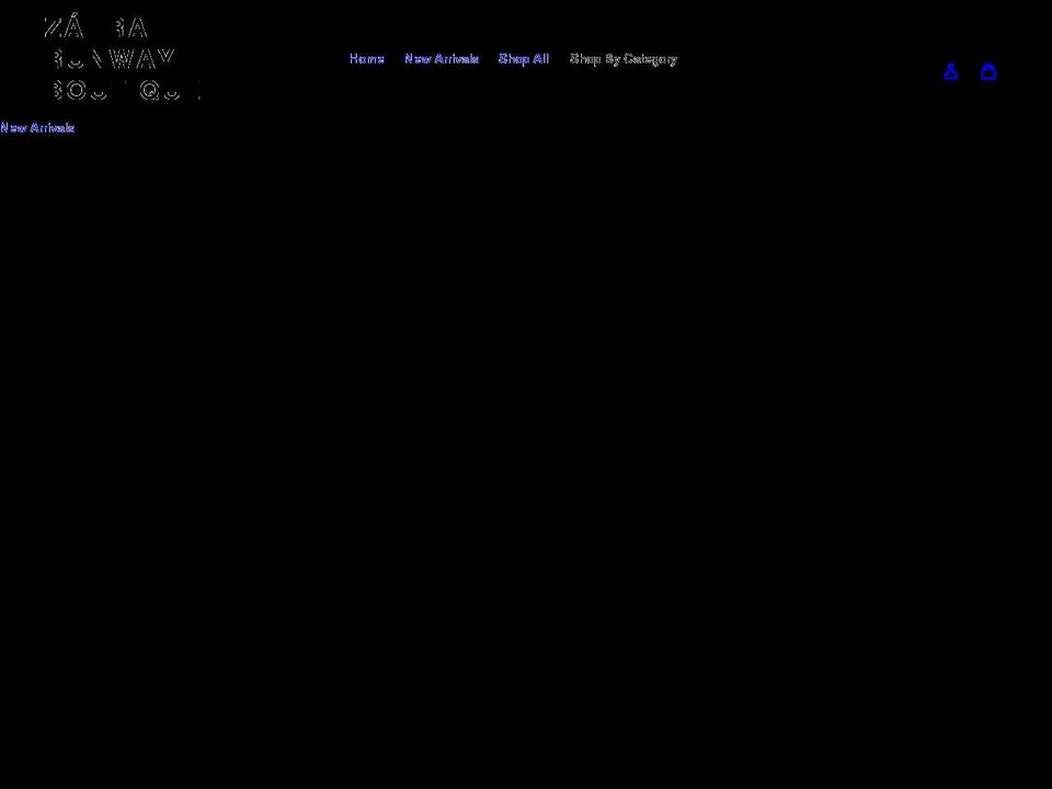 zahrarunwayboutique.com shopify website screenshot