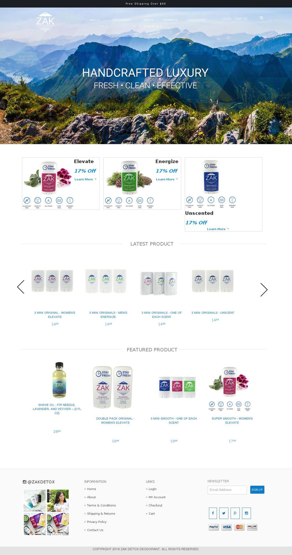 zak-premium-com Shopify theme site example zakbody.com