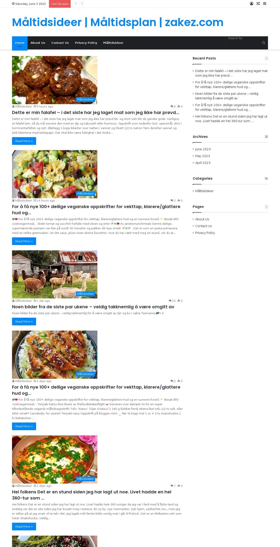 zakez.com — Shopify storefront screenshot