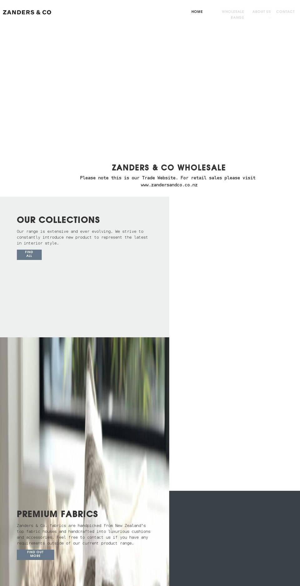 zanders.nz shopify website screenshot