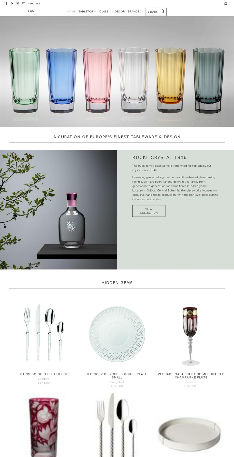 zangheim.com shopify website screenshot