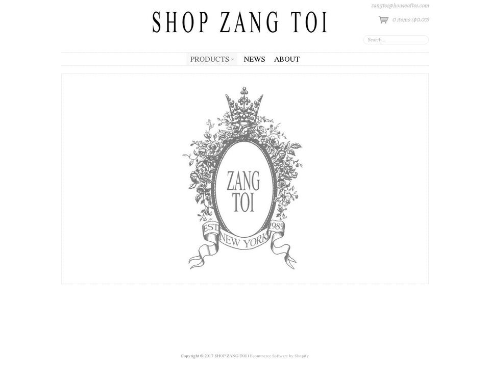 zangtoishop.com shopify website screenshot
