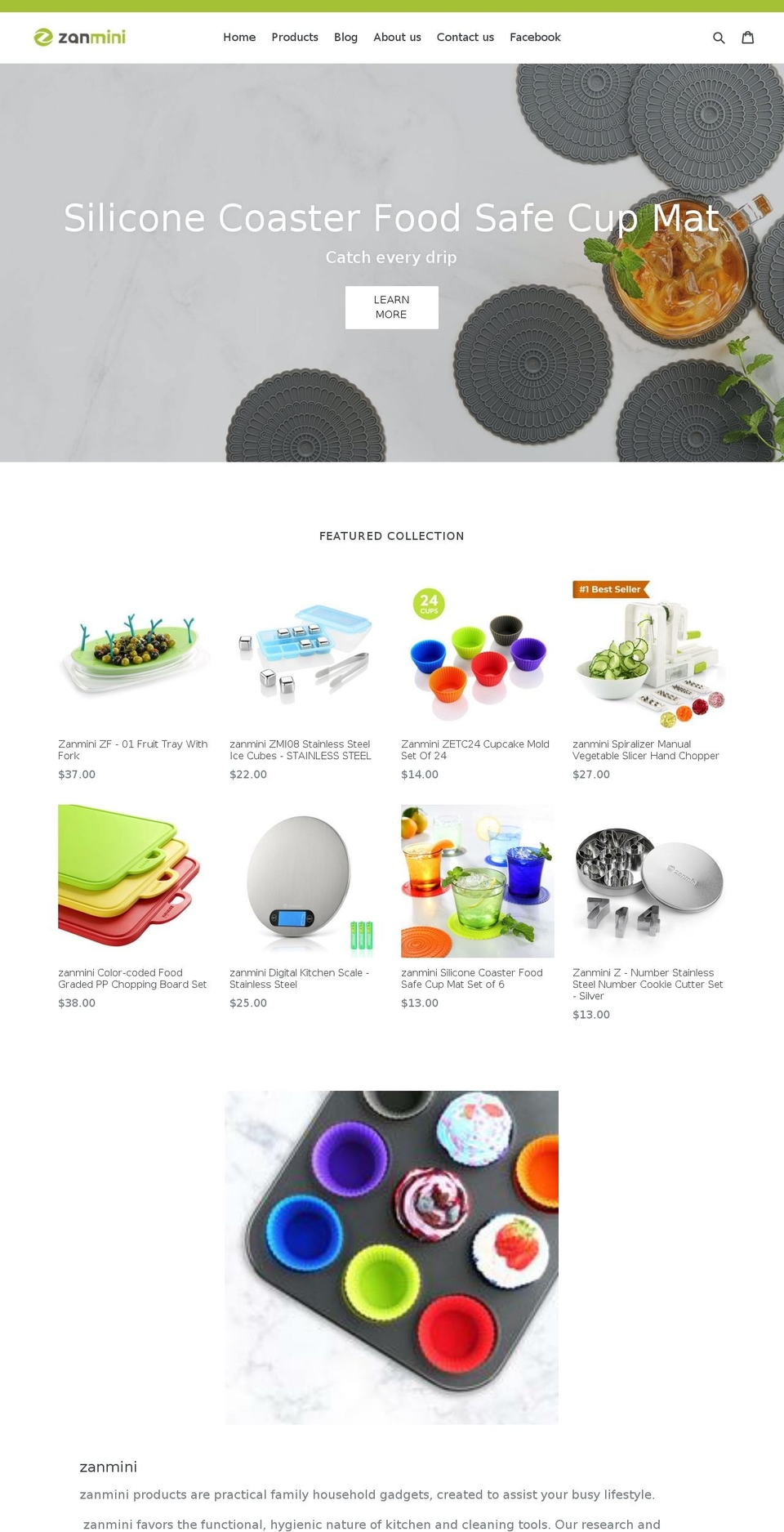 zanmini.com shopify website screenshot