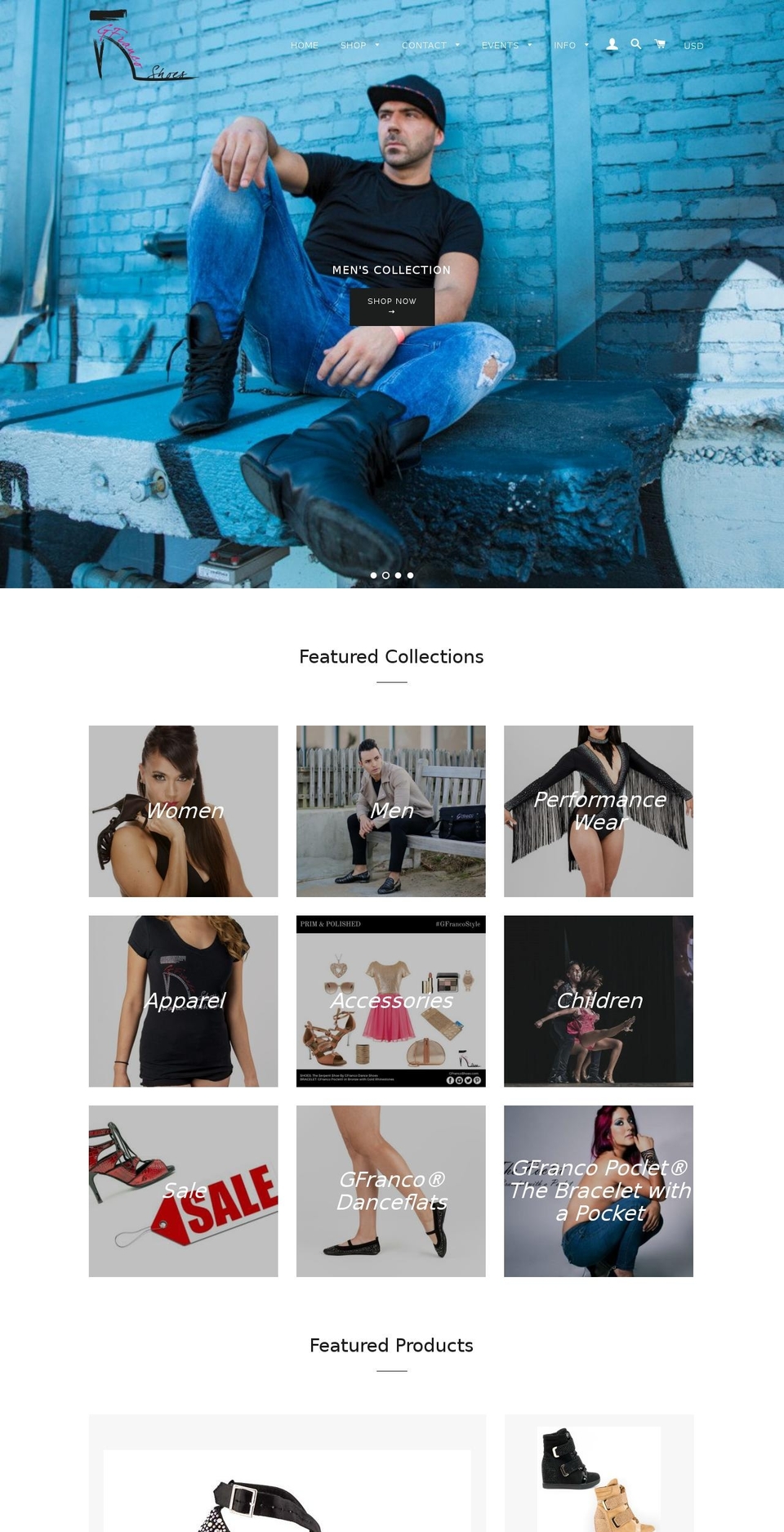 Edits May 7 Shopify theme site example zapatogfranco.com