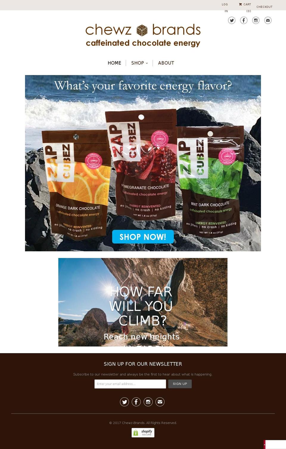 zapdip.com shopify website screenshot