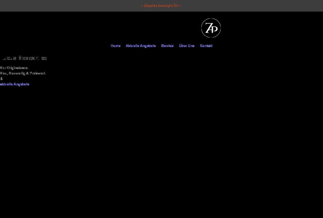 zapplaz.com shopify website screenshot
