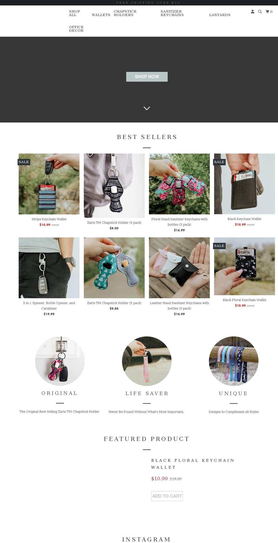 zario.co shopify website screenshot