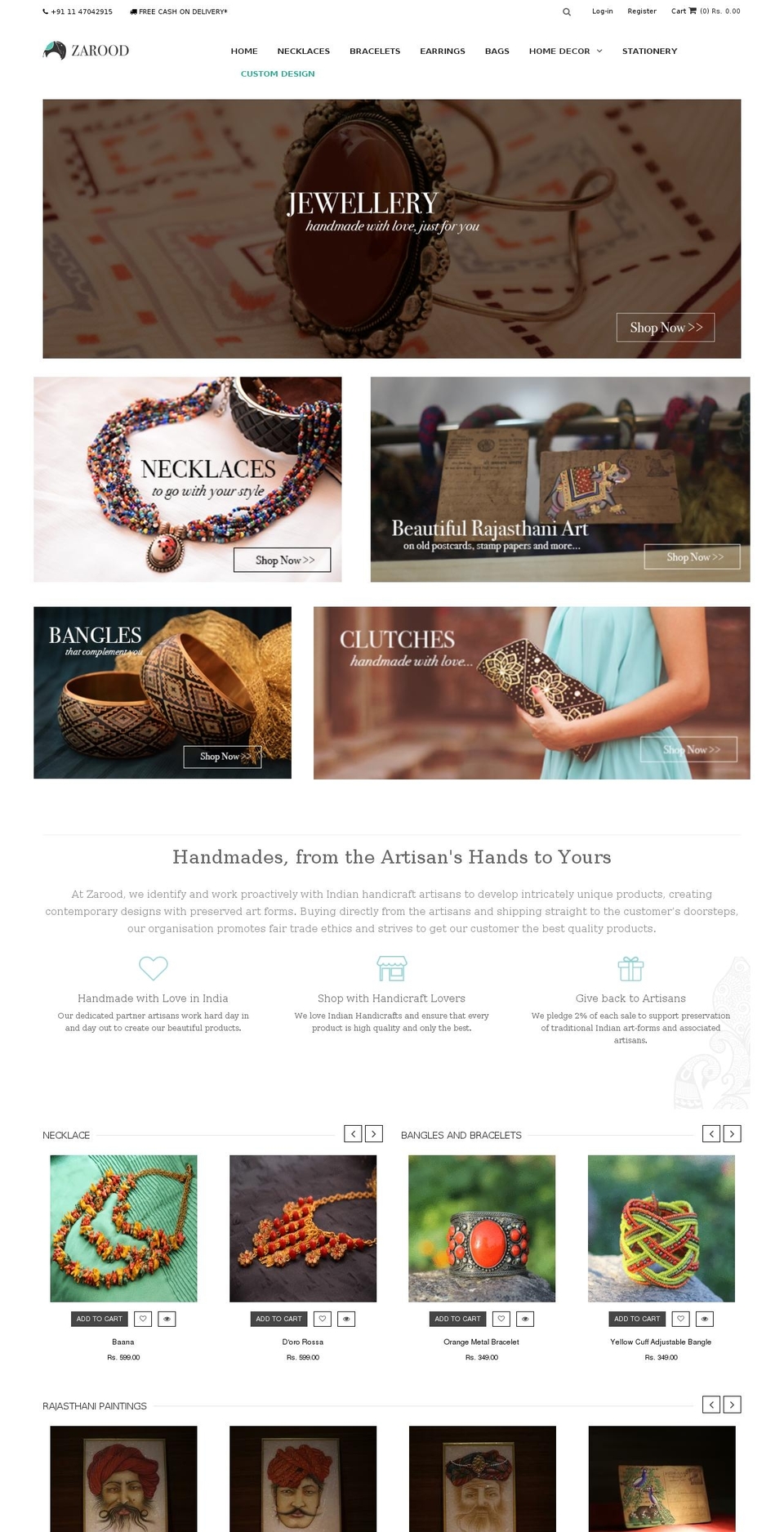 home banner change - zarood--sep Shopify theme site example zarood.com