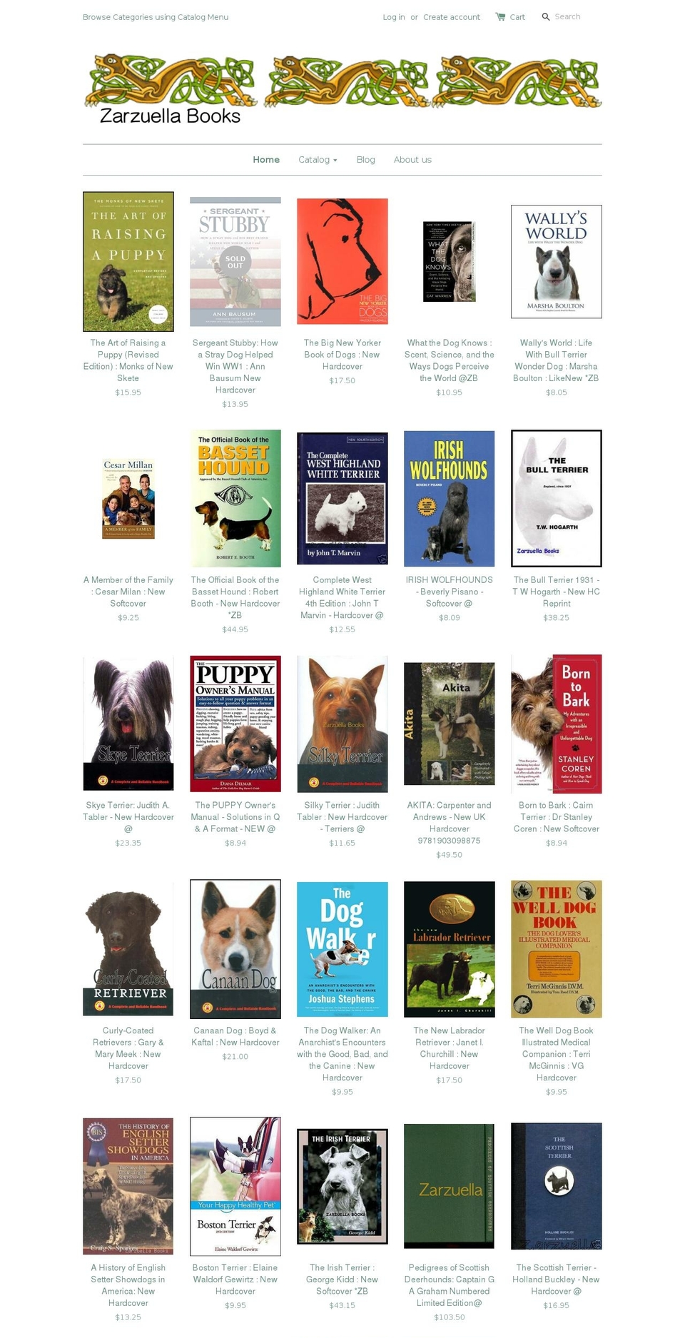 zarzuellabooks.com shopify website screenshot
