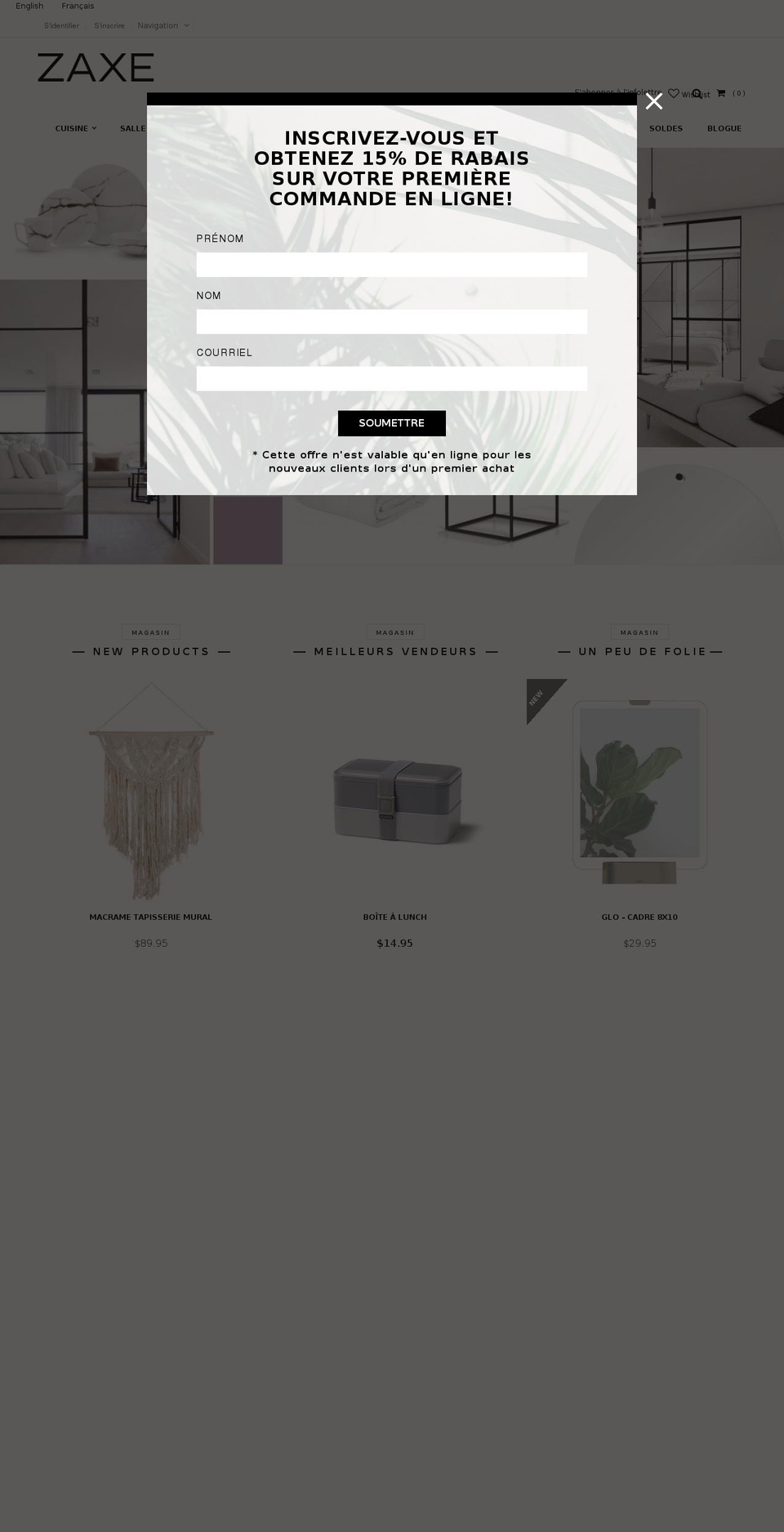 09-06 LIVE 2.7 Shopify theme site example zaxeinc.com