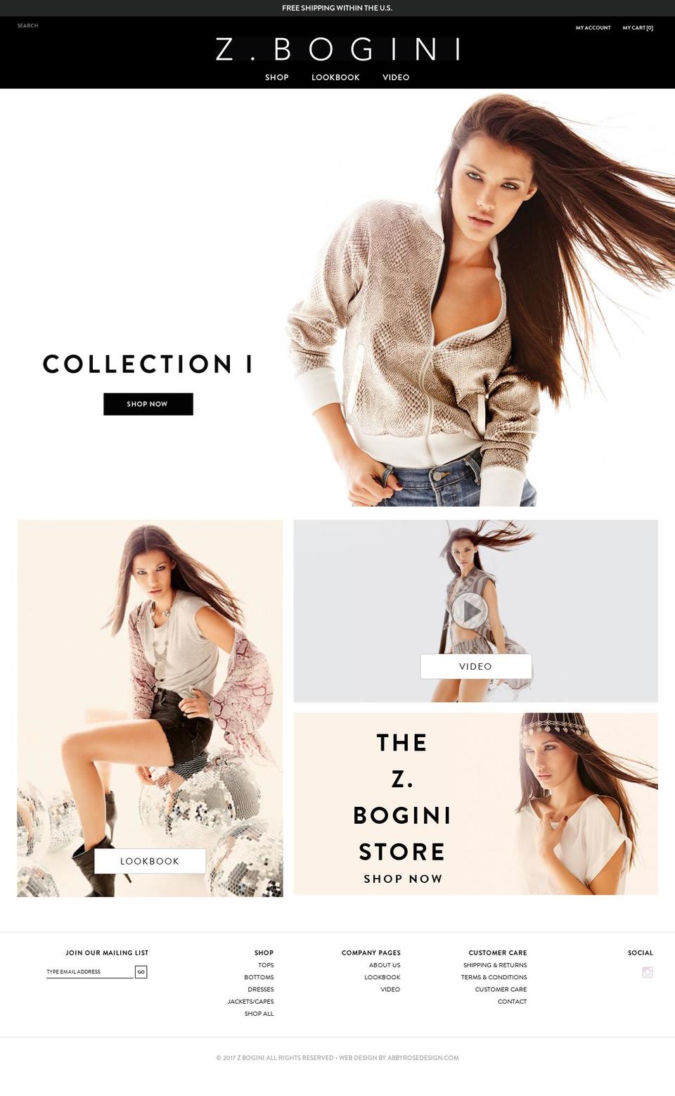 zbogini.com shopify website screenshot