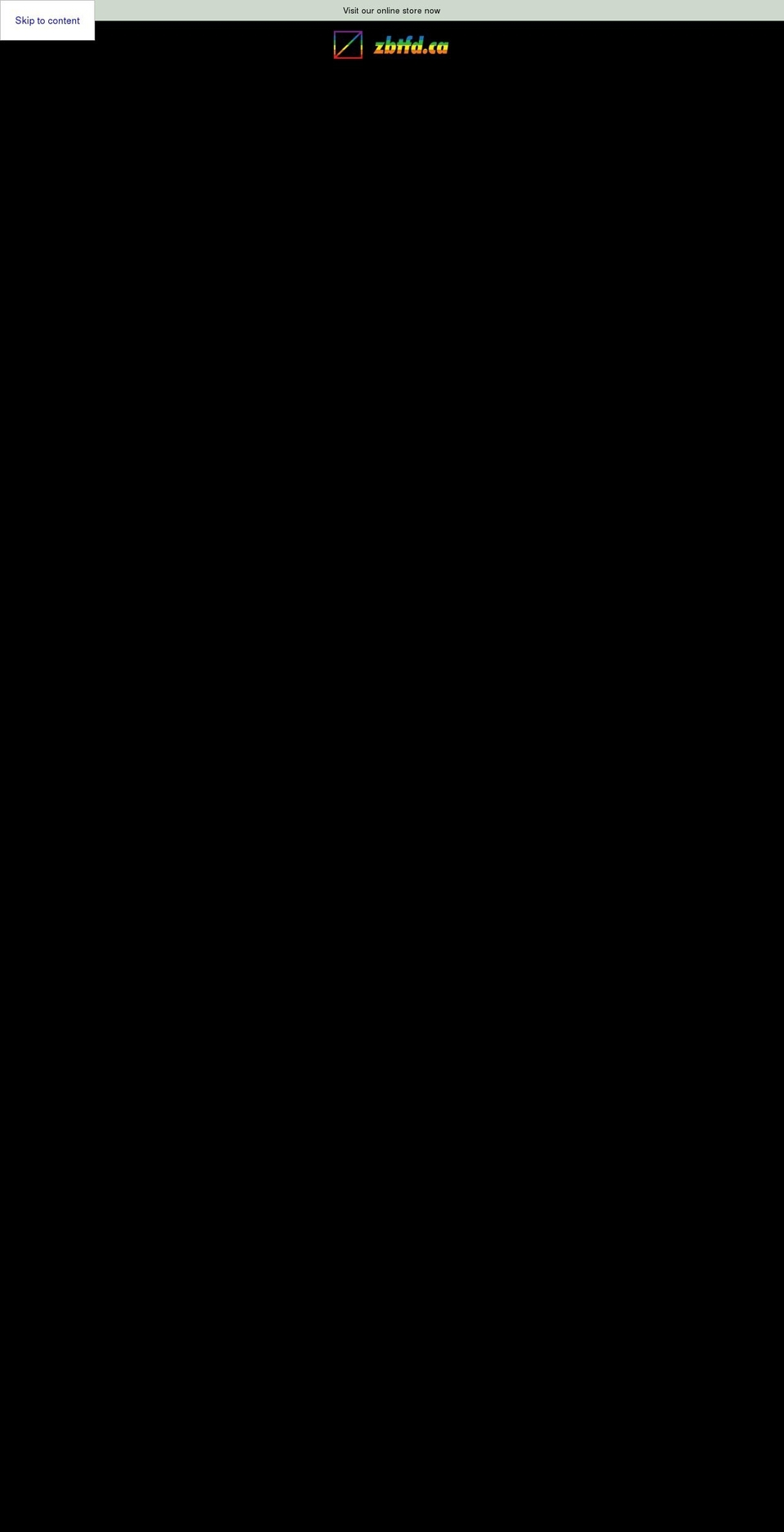 zbtfd.ca shopify website screenshot