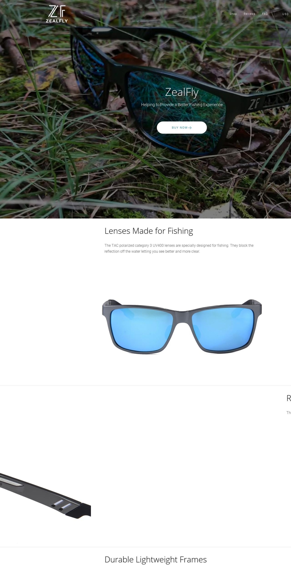 zealfly.com shopify website screenshot