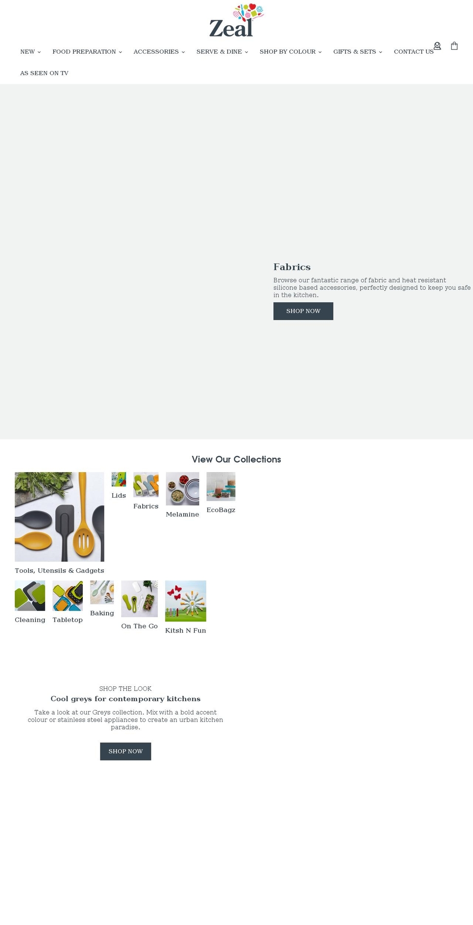 zealzeal.com shopify website screenshot