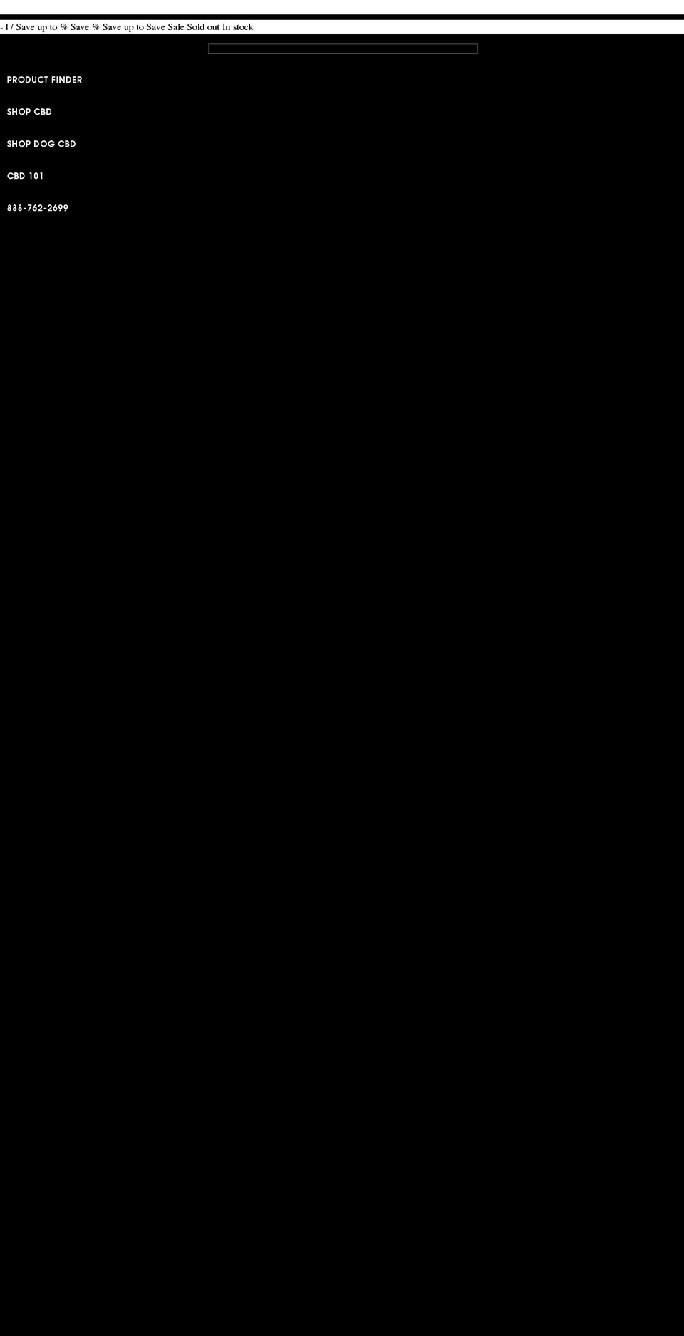 zebracbd.com shopify website screenshot