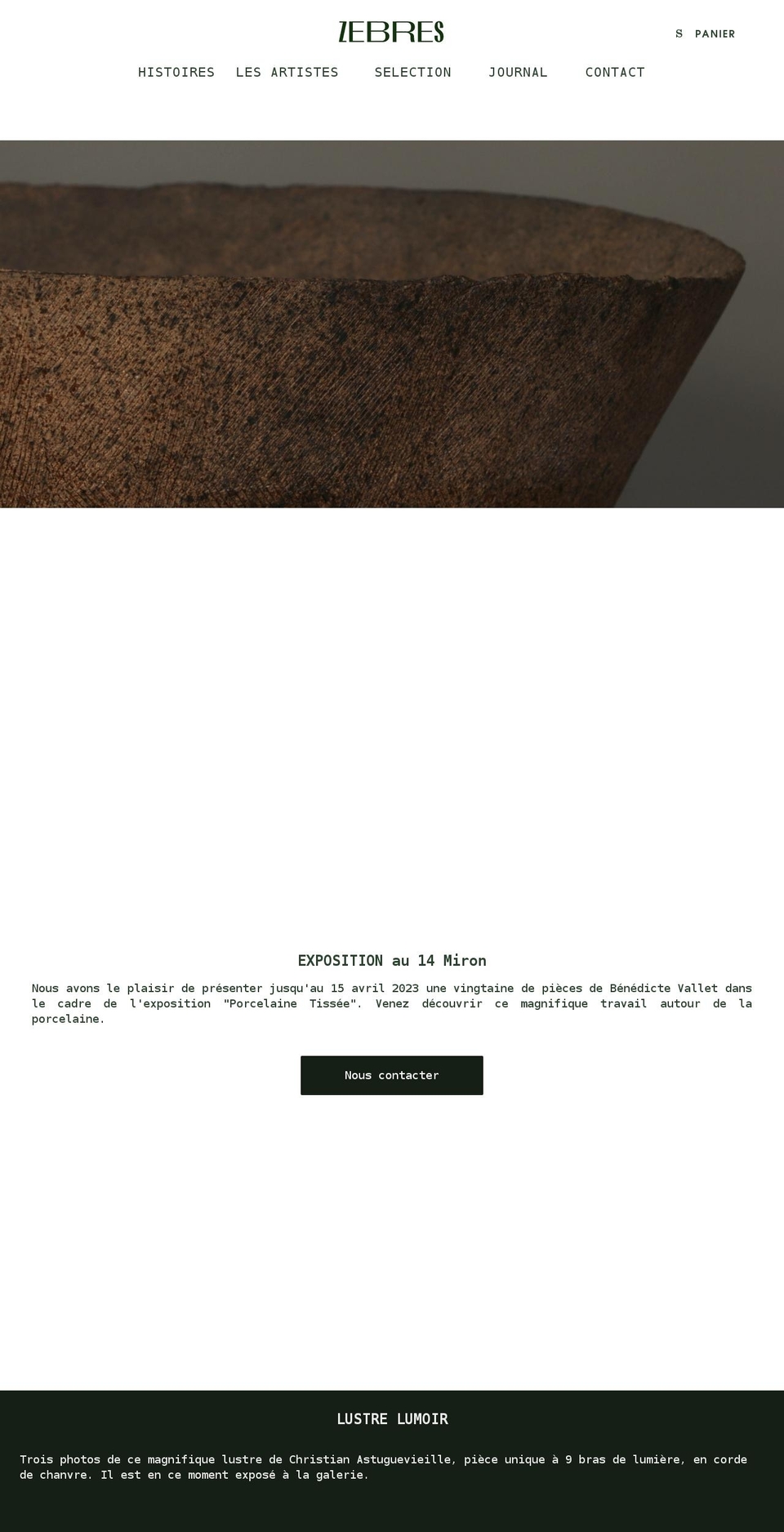 zebres.paris shopify website screenshot
