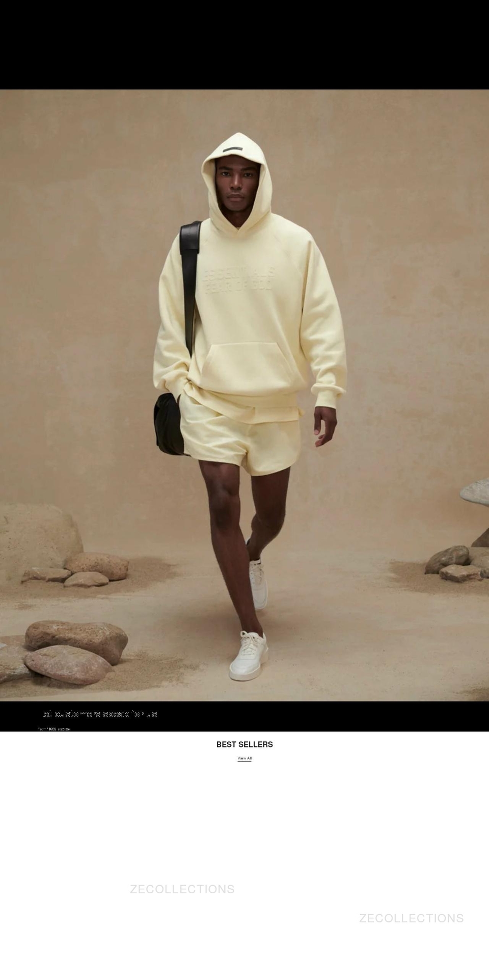 zecollections.com shopify website screenshot