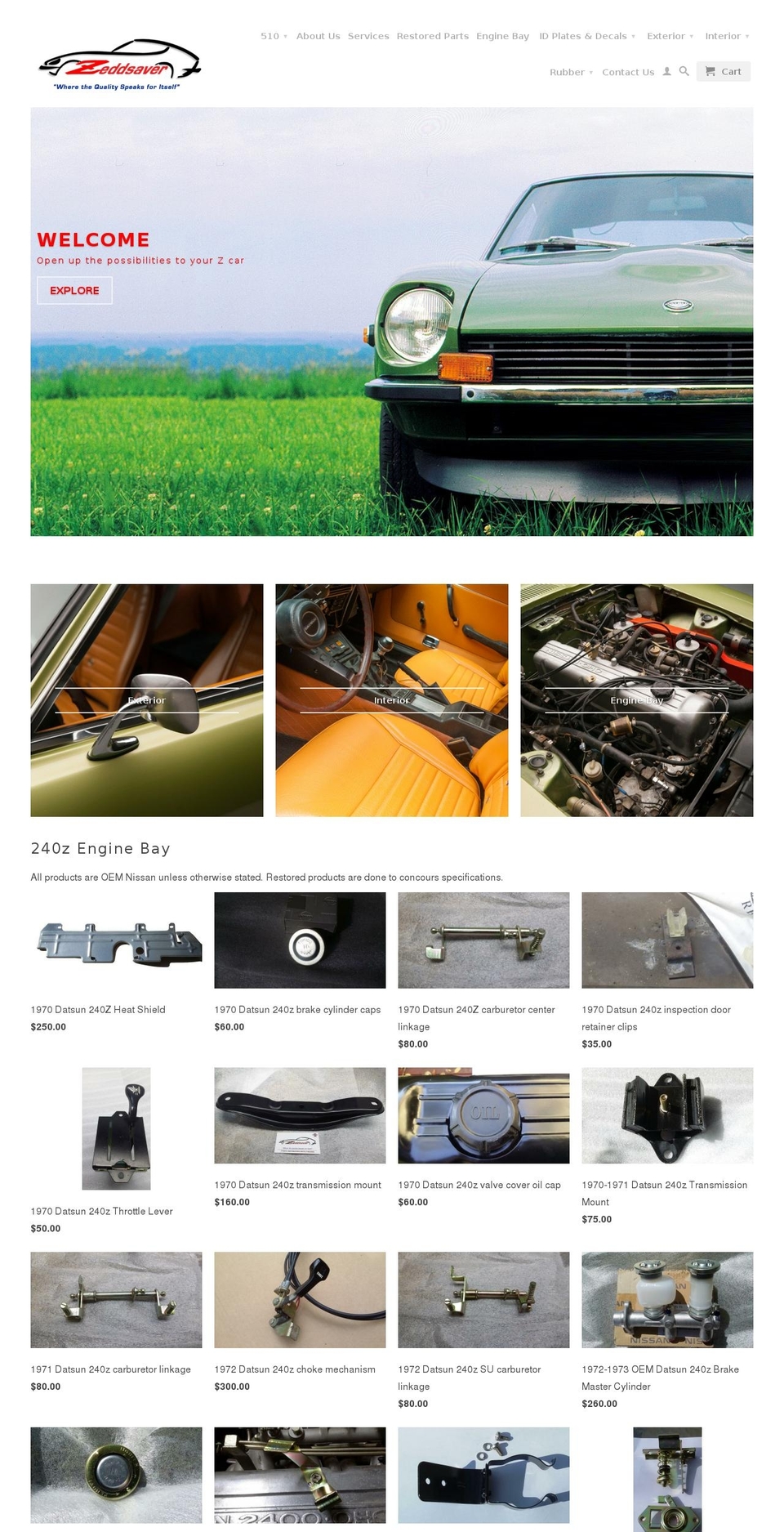 zeddsaver.com shopify website screenshot