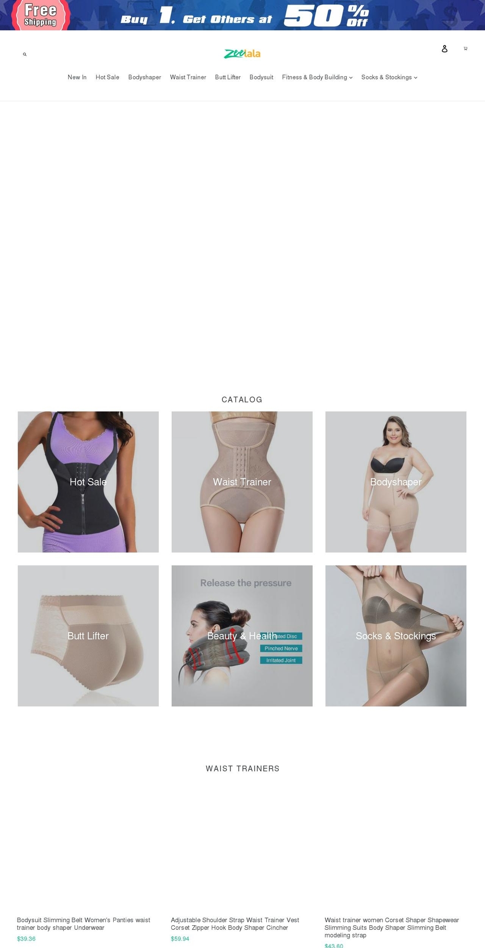 zeelala.com shopify website screenshot
