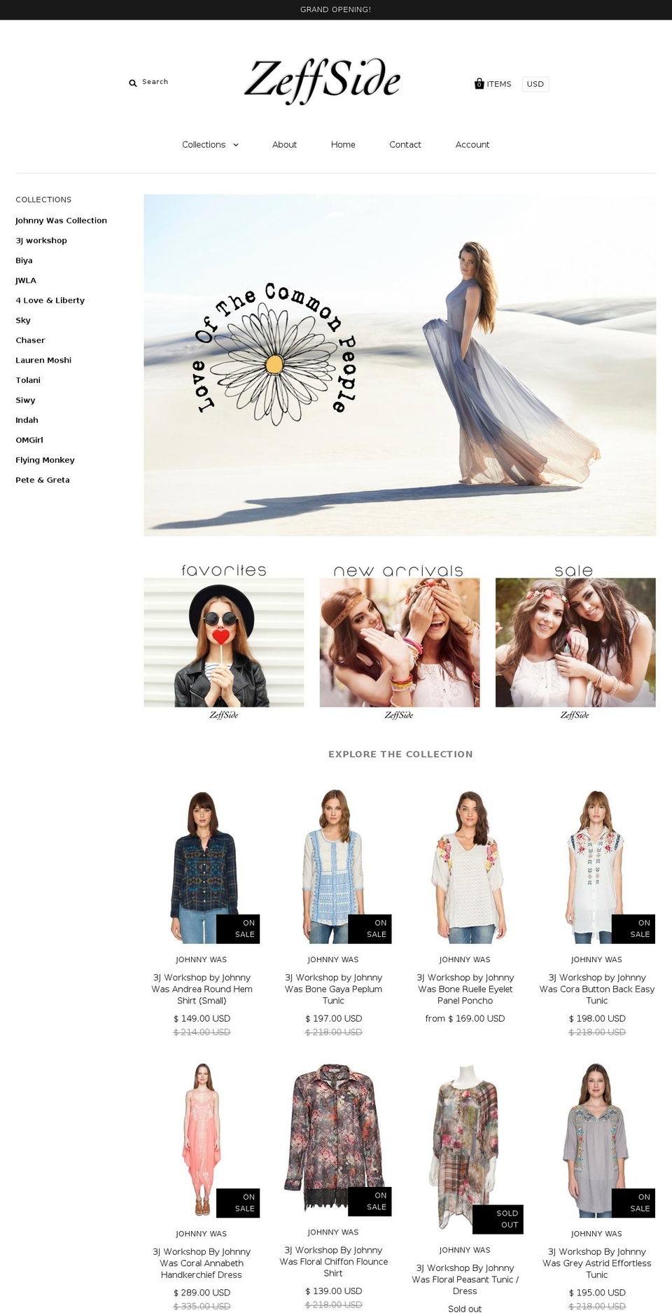 zeffside.com shopify website screenshot