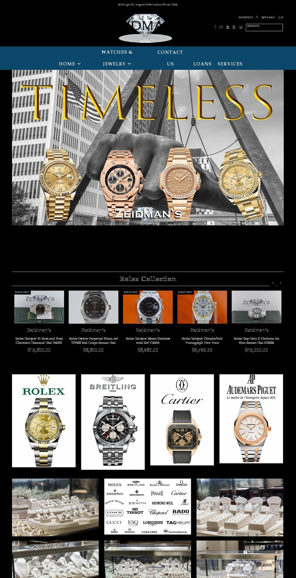 zeidmanspawn.com — Shopify storefront screenshot