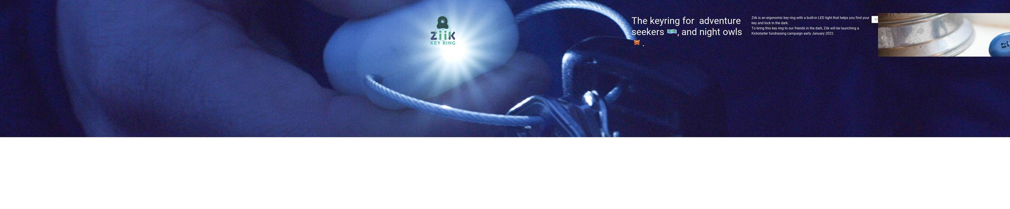 zekekeyring.com — Shopify storefront screenshot