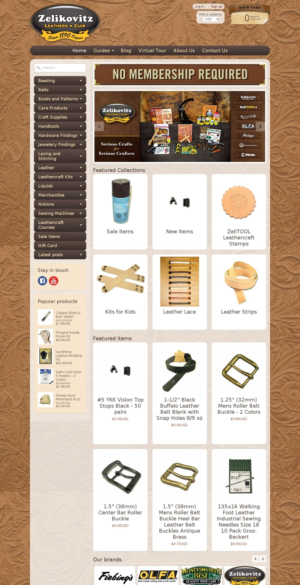 zelistore.com shopify website screenshot