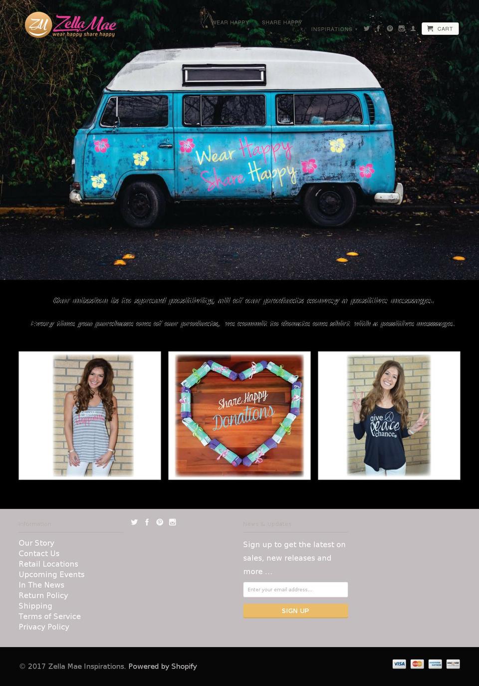 zellamaes.com shopify website screenshot