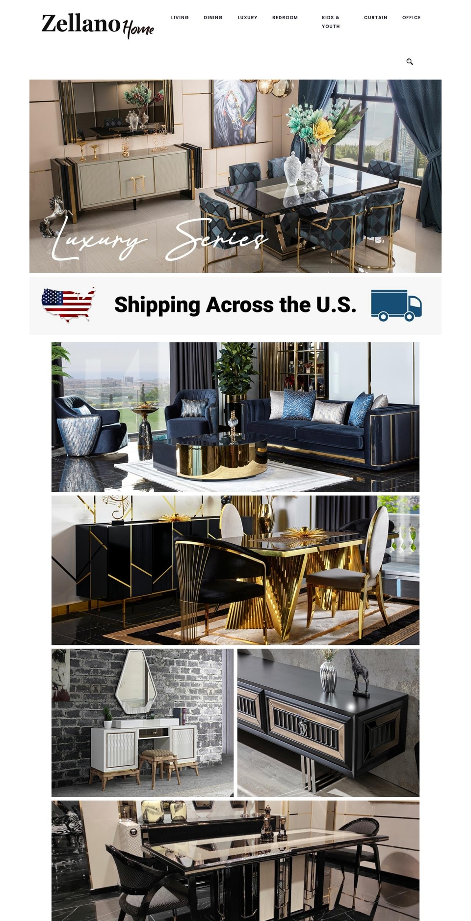 zellano.com — Shopify storefront screenshot