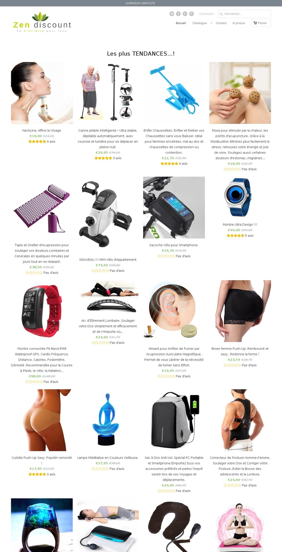 zen-discount.com — Shopify storefront screenshot