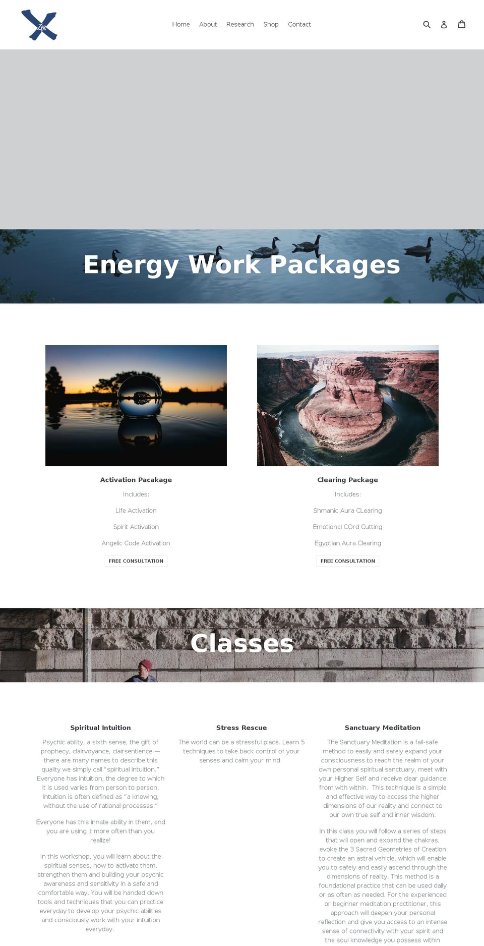 zen-in-ten.com — Shopify storefront screenshot