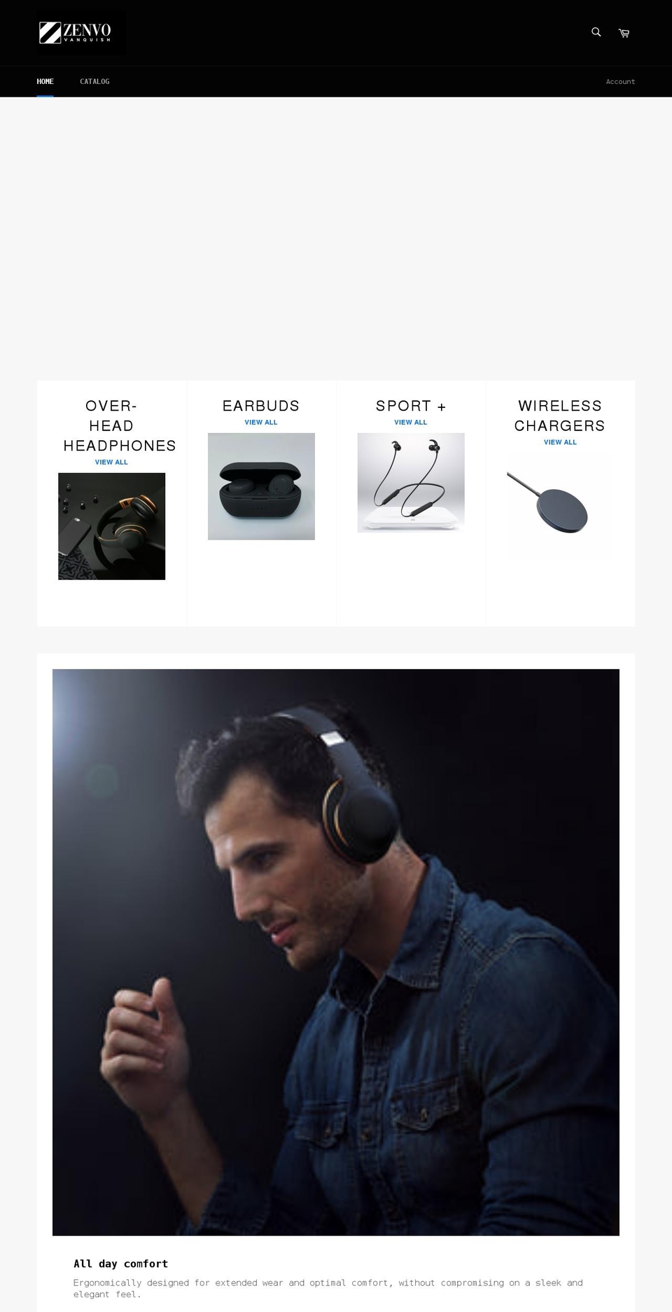 zen-vo.com shopify website screenshot