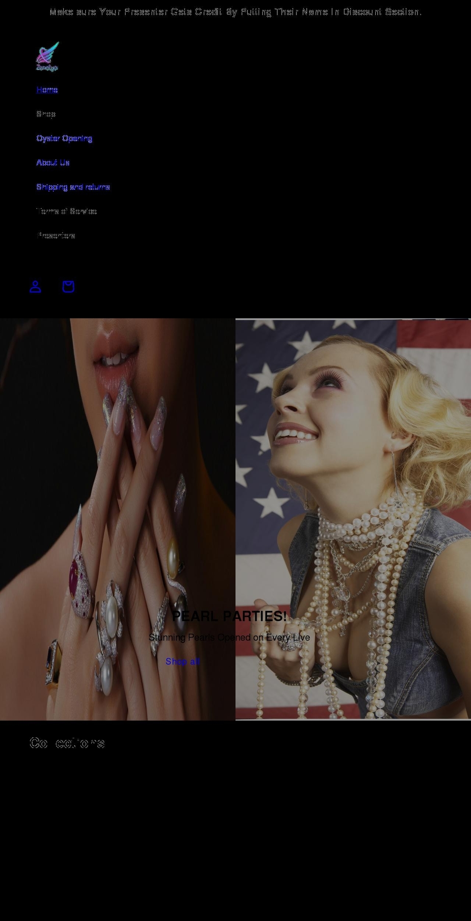 zenalya.com shopify website screenshot