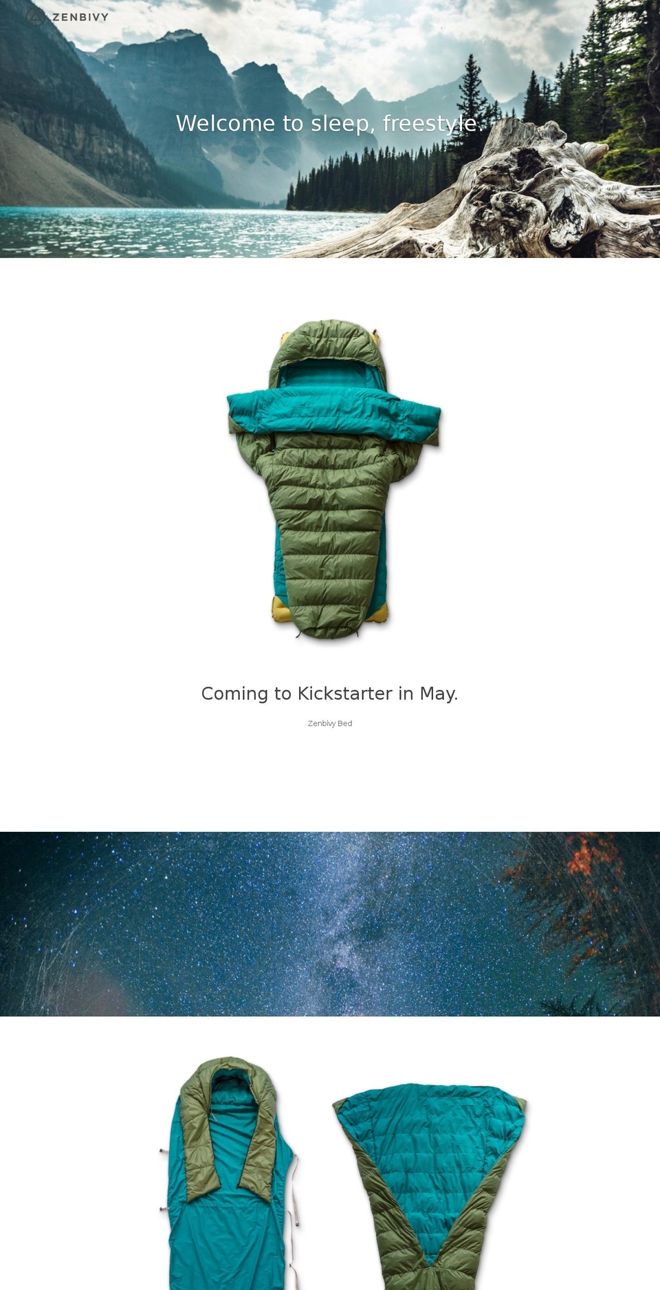 zenbivy.com shopify website screenshot