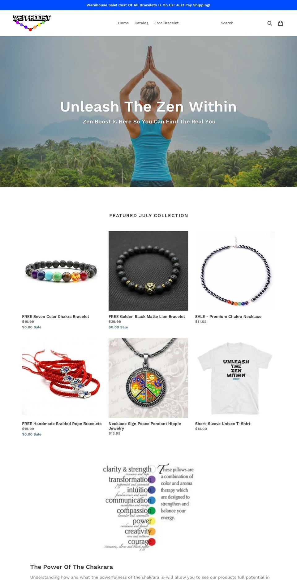 zenboost.com shopify website screenshot
