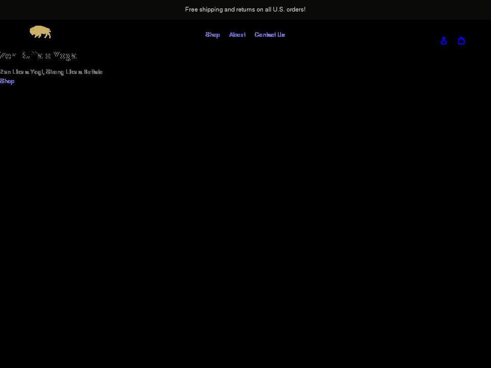 zenbuffaloyoga.com shopify website screenshot